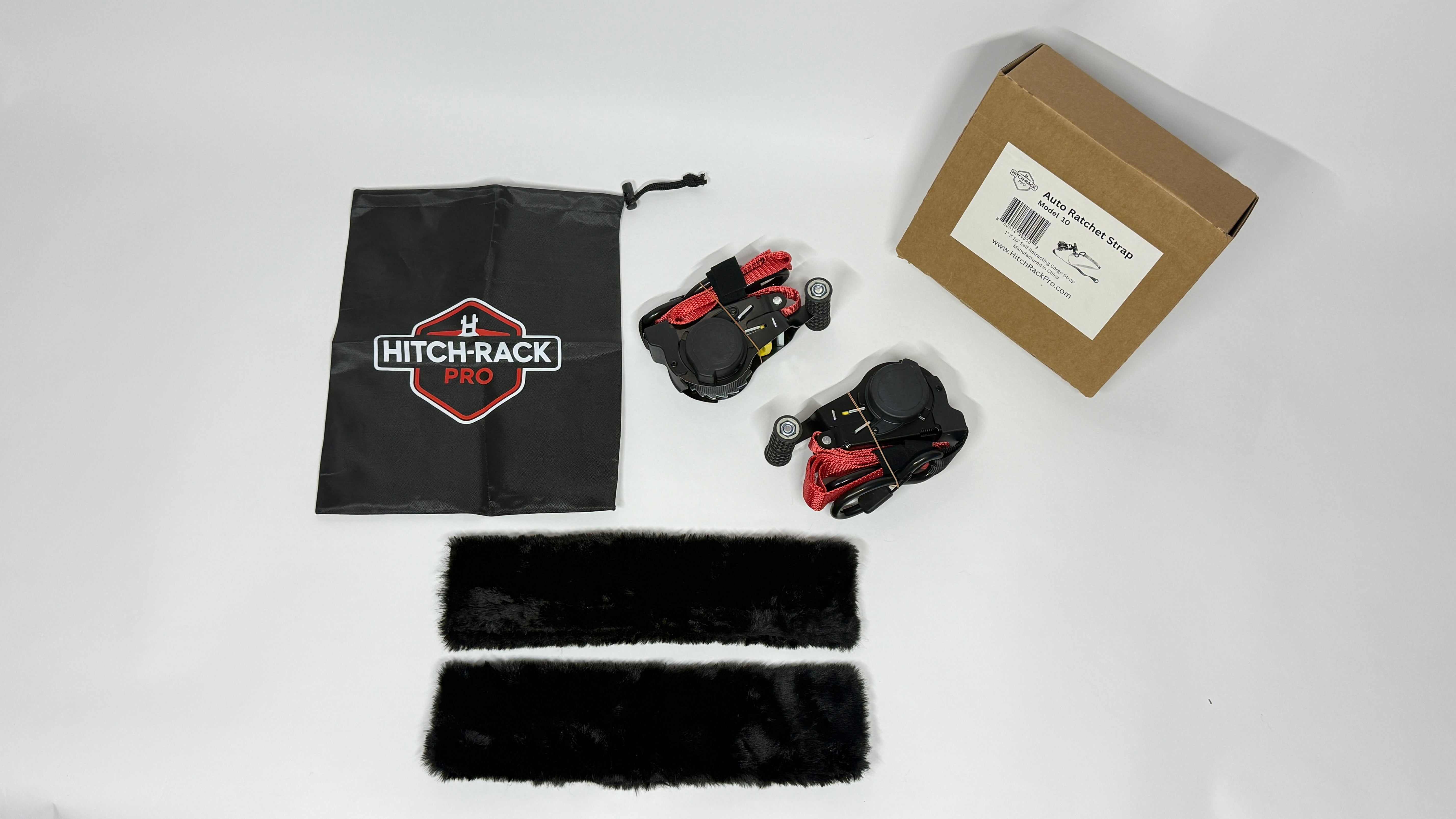 Electric trike on platform hitch carrier ready for transport