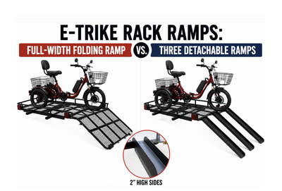 E-Trike Rack Ramps: Full-Width vs. Detachable Ramps | Hitch-Rack Pro