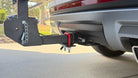 eTrike carrier rack showing 2-inch receiver hitch compatibility