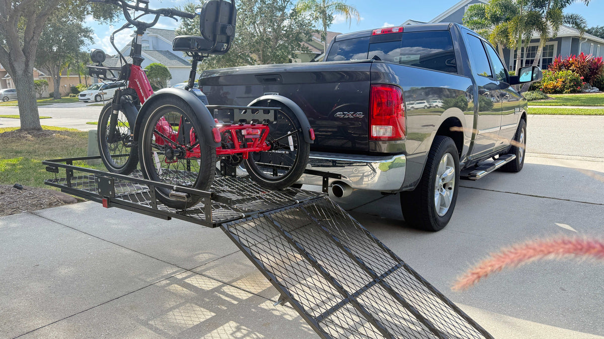 Buy E-Bike Rack Lift & Trike Carriers Online | Hitch Rack Pro