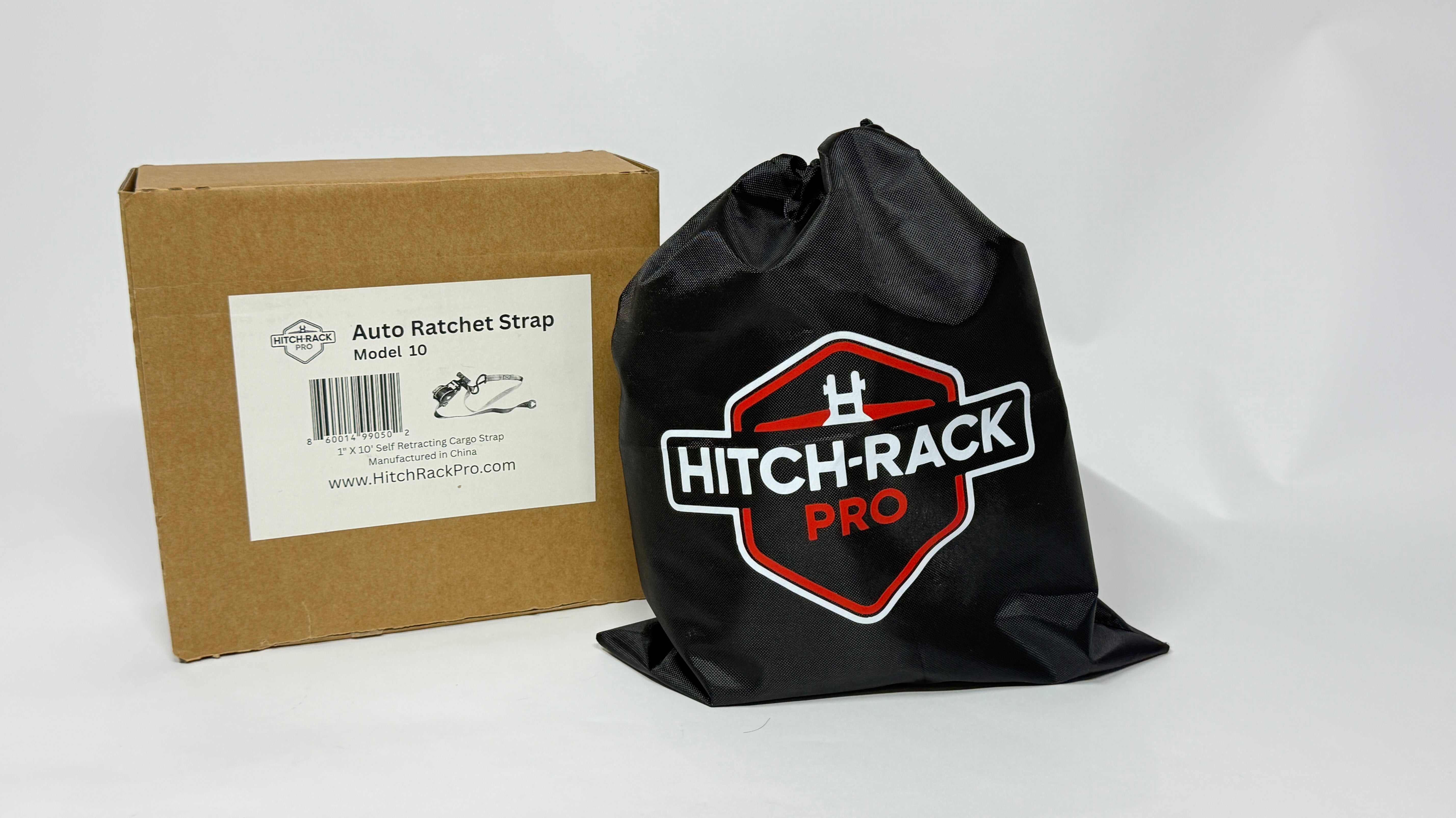 Auto Retracting Ratchet Straps For eBikes (2pc set)