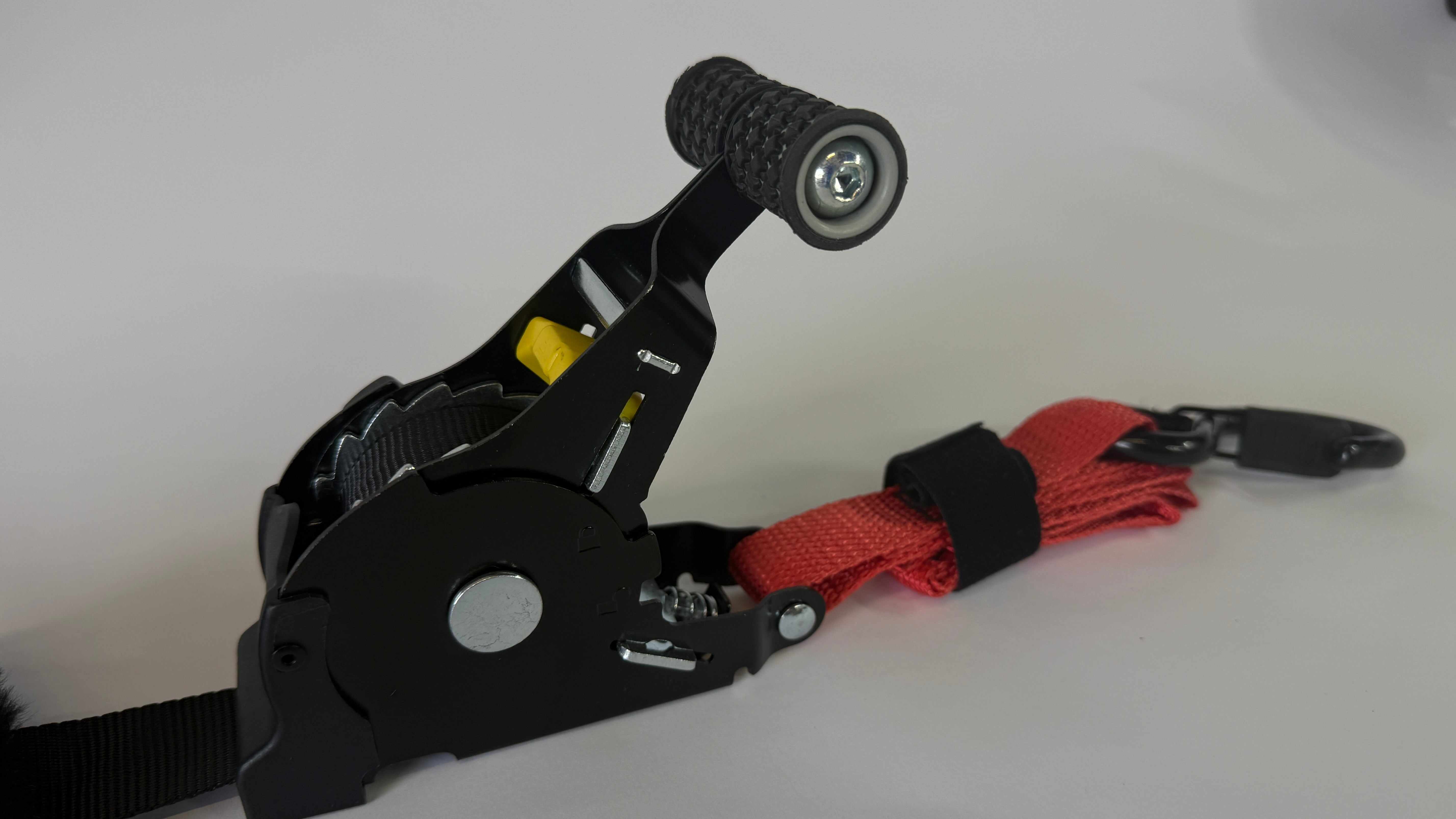 Auto Retracting Ratchet Straps For eBikes (2pc set)