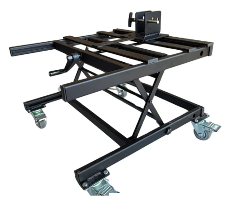 Platform Carrier eTrike rack mounted on SUV vehicle hitch