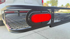 Hitch Rack Pro eTrike carrier rear view with integrated tail lights
